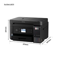 EPSON tiskárna ink EcoTank L6270, 3v1, A4, 1200x4800dpi, 33ppm, USB, Wi-Fi, LAN,Záruka 5 let  po registraci zdarma