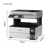 EPSON tiskárna ink EcoTank L6490, 4v1, A4, 1200x4800dpi, 37ppm, USB, Duplex,Záruka 5 let  po registraci zdarma