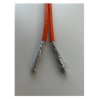 FTP TWIN kabel PlanetElite, Cat6A, drát, 4pár LS0H, Dca, oranžový, 500m, cívka