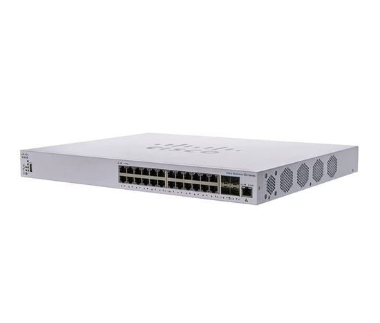 Cisco switch CBS350-24XT-EU (20x10GbE,4x10GbE/SFP+ combo)