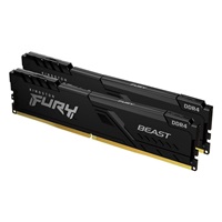 KINGSTON DIMM DDR4 32GB (Kit of 2) 3200MT/s CL16 FURY Beast Černá
