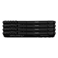 KINGSTON DIMM DDR4 128GB (Kit of 4) 3200MT/s CL16 FURY Beast Černá