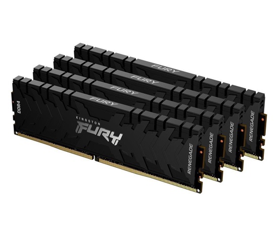 KINGSTON DIMM DDR4 32GB (Kit of 4) 3600MT/s CL16 FURY Renegade Černá