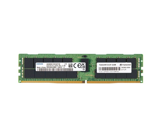 TRANSCEND DIMM DDR4 64GB 3200MHz 2Rx4 4Gx4 CL22 1.2V REG ECC