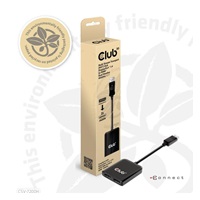 Club3D hub MST (Multi Stream Transport) DisplayPort 1.4 na 2xHDMI Dual Monitor 4K60Hz (M/F)