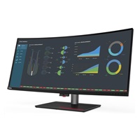 LENOVO LCD P40w-20 - 39.7",IPS,mat,prohnutý,21:9,5120x2160,178/178,4ms,300cd/m2,1000:1,DP,HDMI,RJ45,TB4,USB,VESA,Pivot