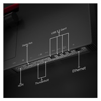 LENOVO LCD P40w-20 - 39.7",IPS,mat,prohnutý,21:9,5120x2160,178/178,4ms,300cd/m2,1000:1,DP,HDMI,RJ45,TB4,USB,VESA,Pivot