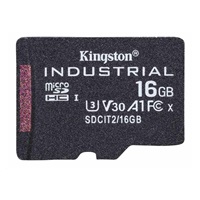 Kingston MicroSDHC karta 16GB Industrial C10 A1 pSLC Card Single Pack