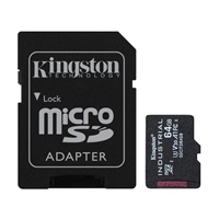 Kingston MicroSDXC karta 64GB microSDXC Industrial C10 A1 pSLC Card + SD Adapter