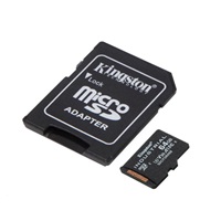 Kingston MicroSDXC karta 64GB microSDXC Industrial C10 A1 pSLC Card + SD Adapter