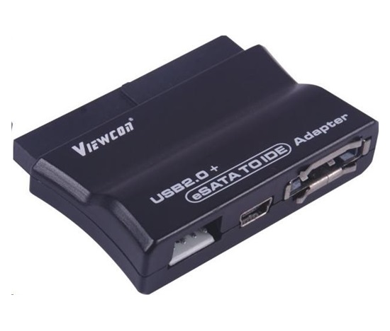 PREMIUMCORD USB 2.0 + eSATA na IDE adaptér s kabelem, napájecí adaptér