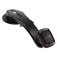 CONNECT IT univerzální magnetický držák do auta InCarz ArmAngle, 4 magnety, karbonový