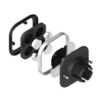 CONNECT IT univerzální magnetický držák do auta InCarz ArmAngle, 4 magnety, karbonový