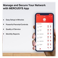 MERCUSYS Halo H50G(3-pack) Aginet WiFi5 Mesh (AC1900,2,4GHz/5GHz,3xGbELAN/WAN)