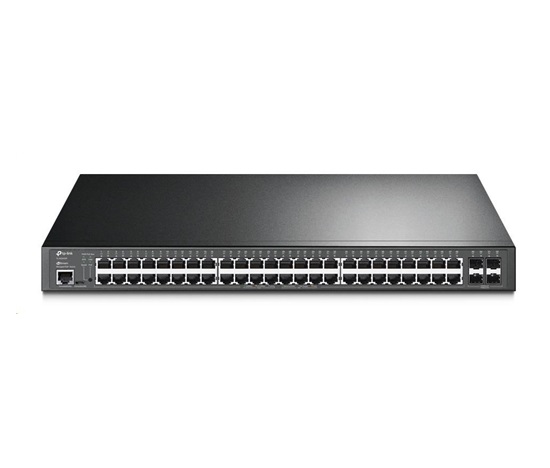 TP-Link OMADA JetStream switch TL-SG3452P (48xGbE, 4xSFP, 48x PoE+, 384W, 2xconsole)