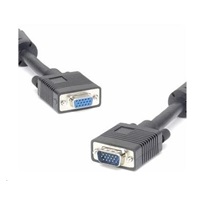 PREMIUMCORD Kabel VGA prodlužovací 20m (HD15M/F, dvojité stínění, feritová jádra)