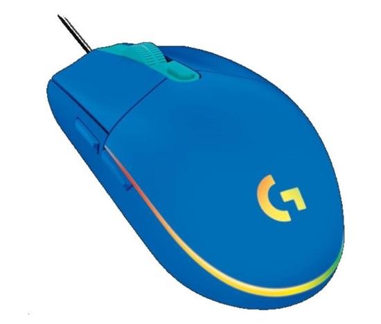 Logitech Gaming Mouse G203 LIGHTSYNC 2nd Gen, EMEA, USB, blue