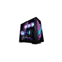 IN WIN skříň 309, mid tower, 1xUSB-C, 2xUSB 3.0, průhledná bočnice, černá