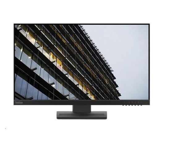 LENOVO LCD ThinkVision E24-28,23.8” IPS,matný,16:9,1920x1080,178/178,6ms,250cd/m2,1000:1,HDMI,DP,VGA,VESA,Pivot,3Y