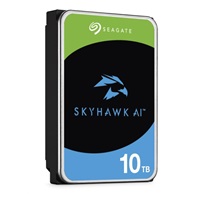 SEAGATE HDD 10TB SKYHAWK AI, 3.5", SATAIII, 7200 RPM, Cache 256MB, s R/V Senzorem