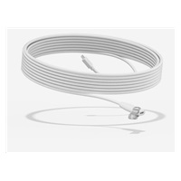 Logitech kabel pro Stolní mikrofony Rally, Prodlužovací kabel, 10m, bílá