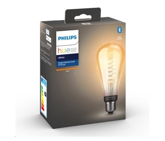 PHILIPS Hue White Filament Edison large 7W E27 ST72 DIM