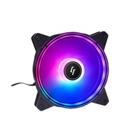 CHIEFTEC RGB větrák NF-3012-RGB, 120x120x25 mm, with 3 pin/ 4pin connector