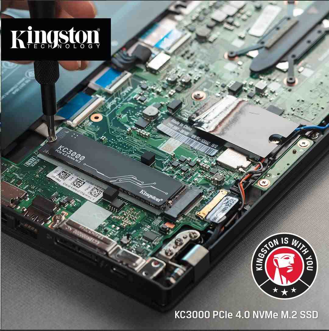 Kingston SSD 4TB (4096GB) KC3000 M.2 2280 NVMe™ PCIe Gen 4 (R 7000MB/s; W  7000MB/s) | eD system a.s.