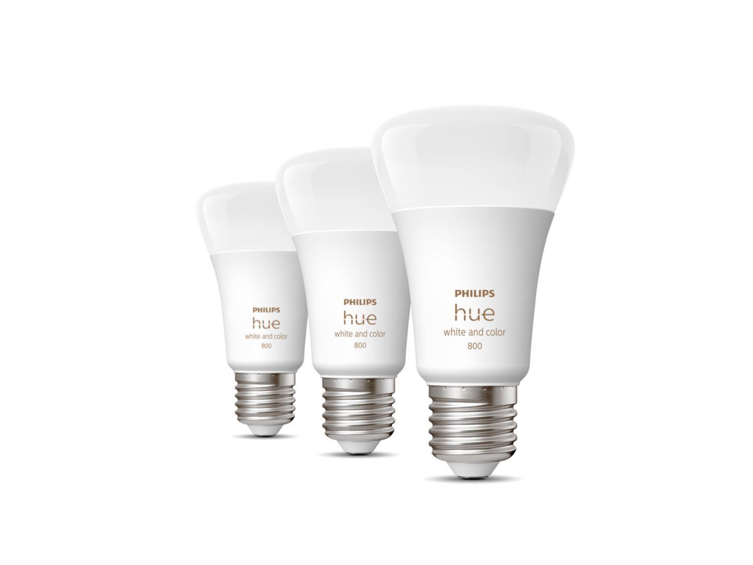hvid Bytte Berri PHILIPS Hue White and Color Ambiance 6.5W 800 E27 3ks | eD system a.s.