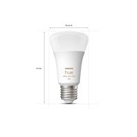 Philips Hue White and Color Ambiance 6.5W 800 E27 4ks