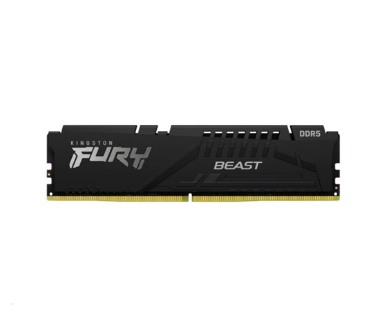 KINGSTON DIMM DDR5 16GB 5200MT/s CL40 FURY Beast Černá