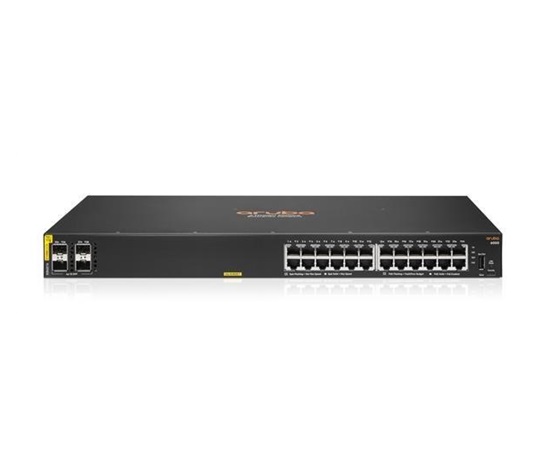 HPE Aruba Networking CX 6000 24G Class4 PoE 4SFP 370W Switch