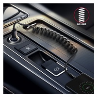 AXAGON BUCM-AM10TB, TWISTER kabel USB-C <-> USB-A, 0.6m, USB 2.0, 3A, ALU, tpe, černý