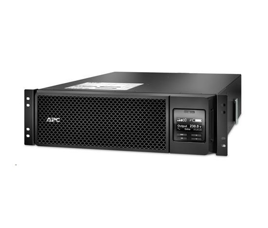 APC Smart-UPS SRT 5000VA RM 230V, On-Line, 3U, Rack Mount (4500W) - výstup klasické zásuvky C13 a C19