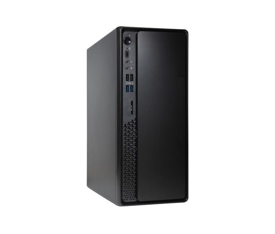 CHIEFTEC skříň Uni Series / Minitower, BS-10B, zdroj GPF-300P (300W), Black