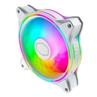 Cooler Master ventilátor MasterFan MF120 Halo 3in1 White, 3x120mm, ARGB, bílá