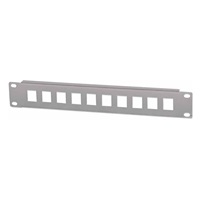 Intellinet Patch Panel 10", prázdný pro 10 portů, 1U, šedý