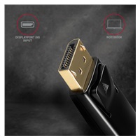 AXAGON RVD-HI14N, DisplayPort -> HDMI 1.4 redukce / adaptér, 4K/30Hz