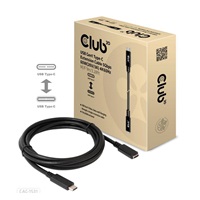 Club3D Prodlužovací kabel USB-C, 5Gbps, 60W(20V/3A), 4K60Hz (M/F), 1m