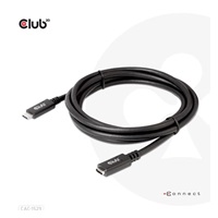 Club3D Prodlužovací kabel USB-C, 5Gbps 60W(20V/3A), 4K 60Hz (M/F), 2m