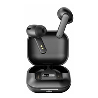 GEMBIRD sluchátka FitEar-X100B, Bluetooth, TWS, černá