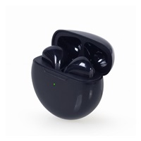 GEMBIRD sluchátka FitEar-X200B, Bluetooth, TWS, černá