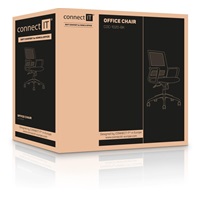 CONNECT IT ForHealth AlfaPro kancelářská židle, černá