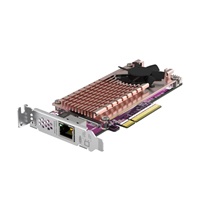 QNAP QM2-2P10G1TB rozšiřující karta 1x10GbE, 2xM.2 NVMe 2280 PCIe Gen3x8 pro PC i NAS