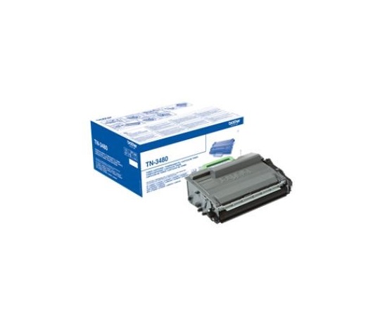 BAZAR - BROTHER Toner TN-3480 ( HL-L5xxx,HL-L6xxx, DCP/MFC-L5xxx, DCP/MFC-L6xxx, 8 000 str. A4) - pošk. obal