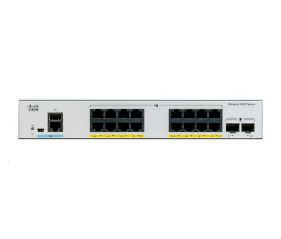 Cisco Catalyst C1000-16T-2G-L, 16x10/100/1000, 2xSFP - REFRESH