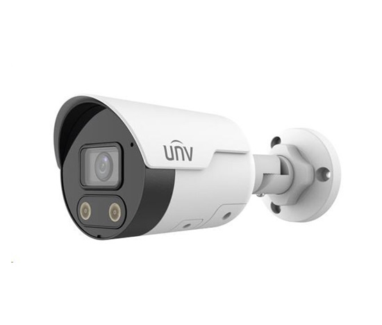 Uniview IPC2125SB-ADF40KMC-I0, 4,7Mpix, H.265, obj.4 mm (91,2°), PoE,Mic.,Repro,IR 30m, Bílý přísvit, MicroSDXC,IP67