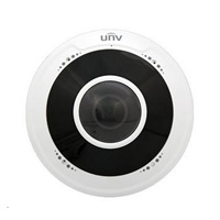 Uniview IPC815SB-ADF14K-I0, 5Mpix, H.265, obj.1.4mm (180°), IR 10m,DI/DO,audio,Mic, IP66 antivandal, fisheye
