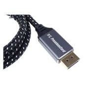 PREMIUMCORD Kabel DisplayPort 1.4 přípojný kabel, kovové a zlacené konektory, 1,5m