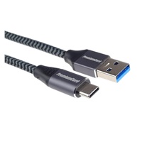 PREMIUMCORD Kabel USB-C na USB 3.0 A (USB 3.1 generation 1, 3A, 5Gbit/s) 3m oplet